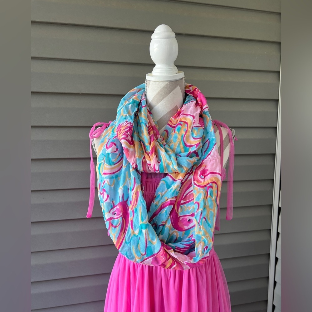 Lilly Pulitzer Riley 🦩 Infinity Scarf